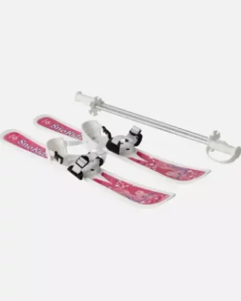 SNO KIDS CHILDREN´S SKIS WITH POLES "PINK PONY DESIGN" - Hamax