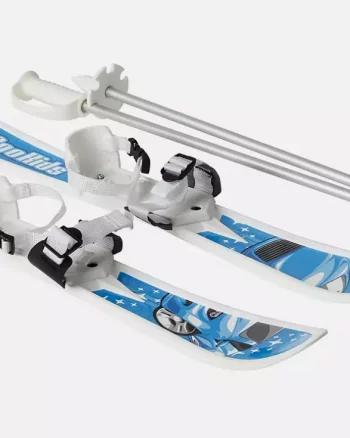 SNO KIDS CHILDREN´S SKIS WITH POLES "Blue Car Design" - Hamax