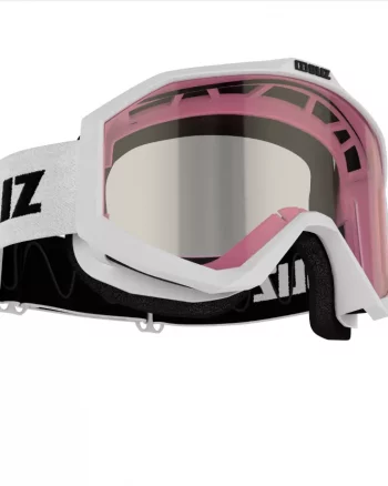 Liner Jr Alpintbriller "04/White w Black logo" - Bliz