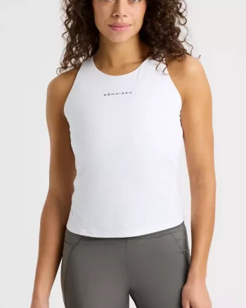 Jacquard Tank "White" - Röhnisch