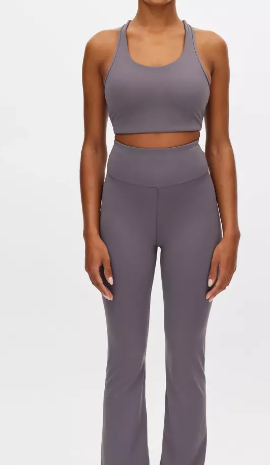 Legacy Flare High Waist Tights "Smoky Lavendel" - Röhnisch