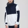 Noel Anorak M "White-Navy" - Les Arcs