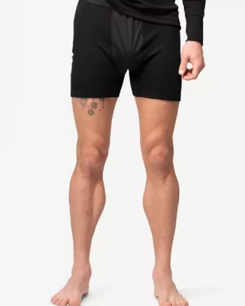 Duo Active man boxer w/windstopper "Black" - Devold