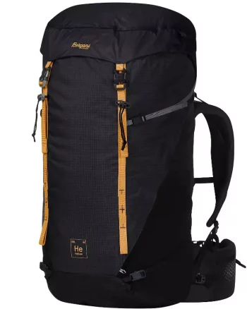 Helium V5 55 "Dark Shadow Grey/Black/Golden Yellow" - Bergans