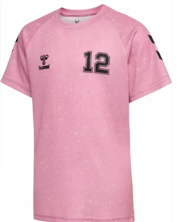 hmlSHIMMER T-Shirt S/S jr "Rosa"- Hummel