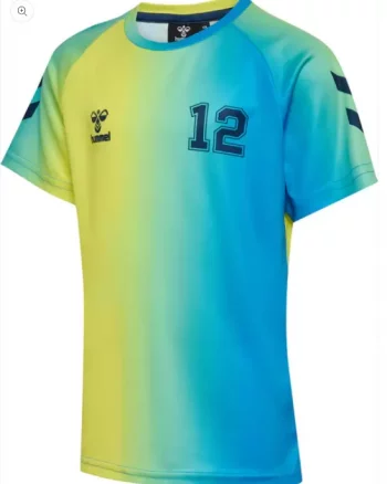 hmlSHIMMER T-shirt S/S jr "grønn"- Hummel