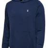 hmlPULSE Co Regular Sweat Hoodie "marineblå"- Hummel
