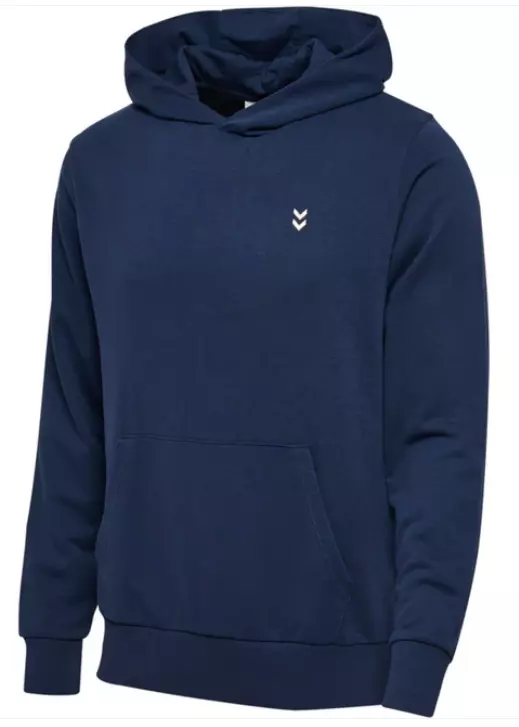 hmlPULSE Co Regular Sweat Hoodie "marineblå"- Hummel