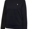 hmlPULSE CO Regular w sweat Hoodie "Sort"- Hummel