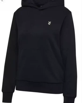 hmlPULSE CO Regular w sweat Hoodie "Sort"- Hummel