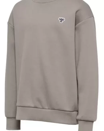 hmljr LOOSE Crewneck bee "beige"- Hummel