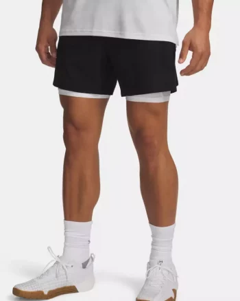 Vanish Elite 6in Short "Ultimate Black" - Under Armour