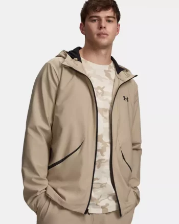 Unstoppable Woven Jacket "City Khaki / Black" - Under Armour