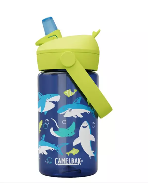 Drikkeflaske Thrive Flip Straw Kids "Sharks and Rays" - Camelbak