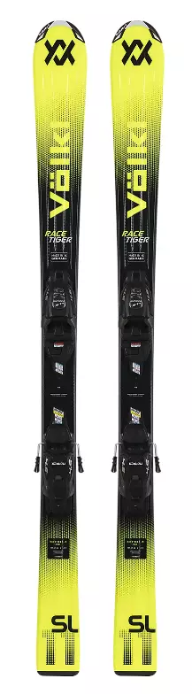 Racetiger JR "Yellow" + 4.5 VMOT JR 100-120 cm Völkl