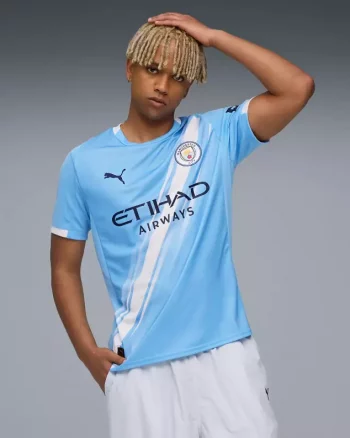 MCFC Home Jersey Replica "Team Light Blue-PUMA White" - Puma