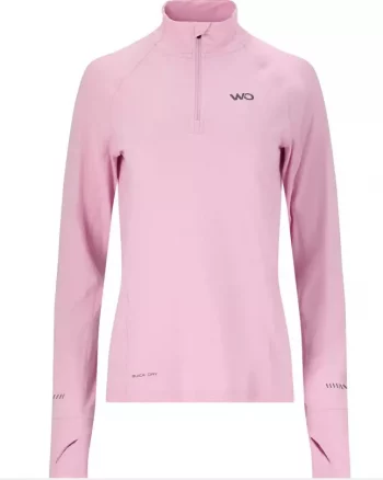 Wolling W Melange Performance Midlayer "Orchid Bloom" - Workout
