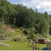 Skjorte i sort Lindland gård