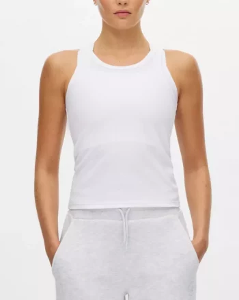 Rib Drymotion Singlet "White" - Röhnisch
