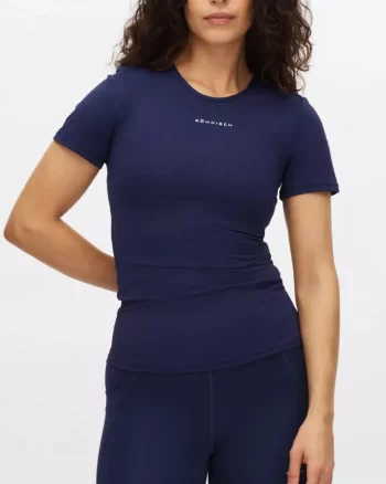 Jacquard SS Top "Indigo" - Röhnisch