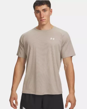 Tech Textured SS "Timberwolf Taupe" - Under Armour