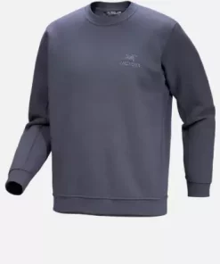 Emblem Fleece Crew M "DK Stratus" - Arcteryx