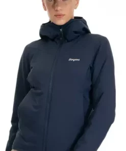 Holo Insulated Hood Jacket Women " Navy Blue"- Bergans