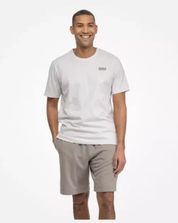 Logo Cotton Tee Men "Arctic White" - Bergans