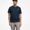 Logo Cotton Tee Men "Navy Blue" - Bergans