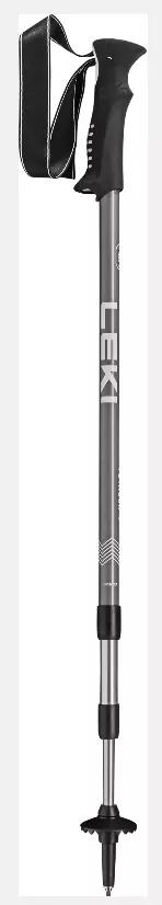 Leki Voyager Vandrerstav"Grå/Sølv"