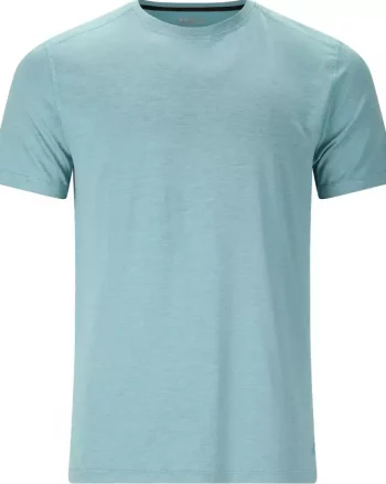 Sapporo M Melange S/S Tee "Adriatic Blue" - Workout