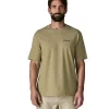 M's P-6 Logo Responsibili-Tee "P-6 Outline: Gumtree Green" - Patagonia