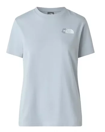 W BLANCA REGULAR SHORT SLEEVE TEE "Frost Grey" - The North Face