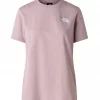 W BLANCA REGULAR SHORT SLEEVE TEE "Metal Pink" - The North face