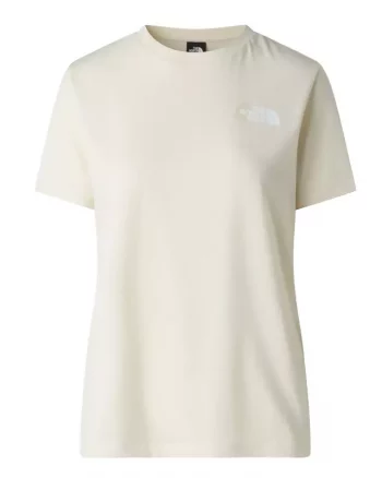 W BLANCA REGULAR SHORT SLEEVE TEE "WHITE DUNE" - The North Face