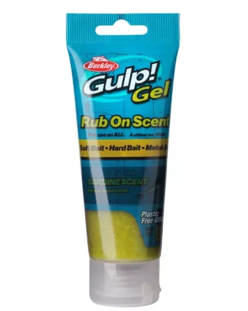 Gulp Gel 80ml Sardine Yellow Silver Flake - Berkley