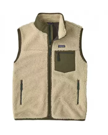 M´s Classic Retro-X Vest "Dark Natural W/Basin Green" - Patagonia