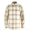 Örvik Lite Flannel Shirt M "Chalk White/Fossil" - Fjällräven