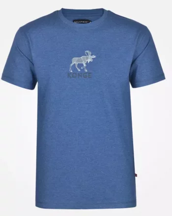 Varde T-shirt m Print "Konge/True Navy" - Jotunheim