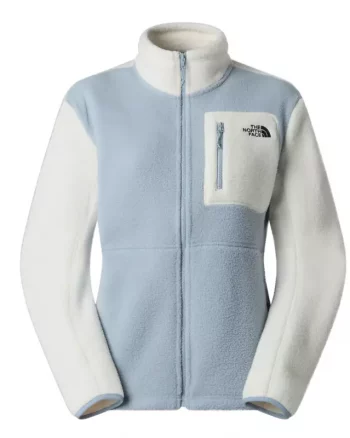 W YUMIORI FULL ZIP "Frost Grey/White Dune/F" - The North face