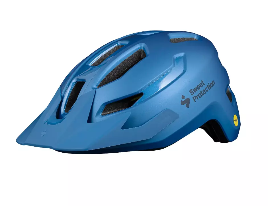 Ripper Mips Helmet Jr "Sky Blue Metal" - Sweet Protection