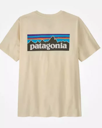 M P-6 Logo T-shirt "Undyed Natural" - Patagonia