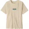 M '95 Oval Logo T-Shirt "Undyed Natural" - Patagonia