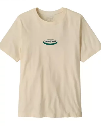 M '95 Oval Logo T-Shirt "Undyed Natural" - Patagonia