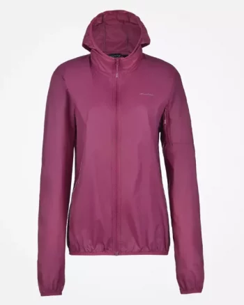 Vindjakke Packable Dame "Raspberry Coulis" - Jotunheim