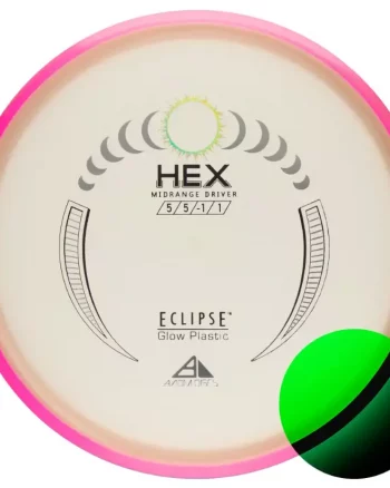 Eclipse Glow Midrange Hex, 176-179g "Assorterte Farger" - Axiom Discs