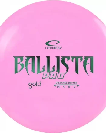 Gold Driver Ballista Pro, 173g+ "Pink" - Latitude 64