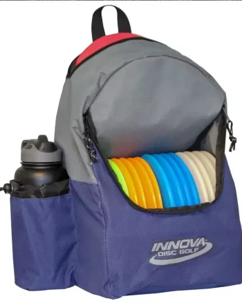 Discover Disc Golf Backpackm "Blue/Grey" - Innova