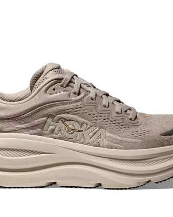 W Bondi 9 "RIVER ROCK GREY / ALABASTER" - Hoka One One