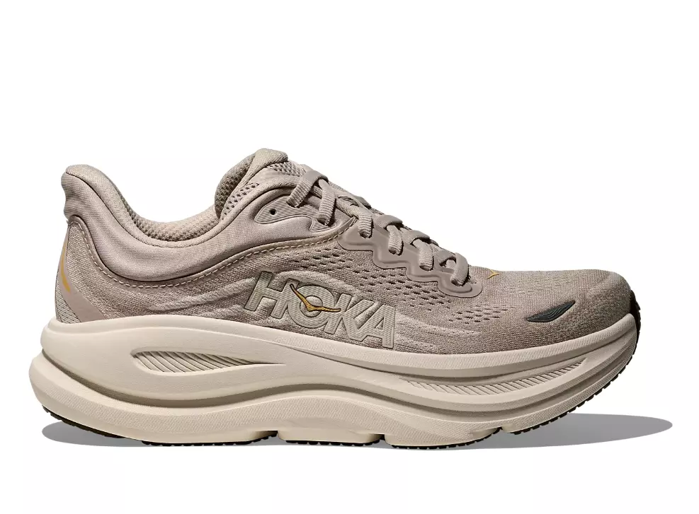 W Bondi 9 "RIVER ROCK GREY / ALABASTER" - Hoka One One